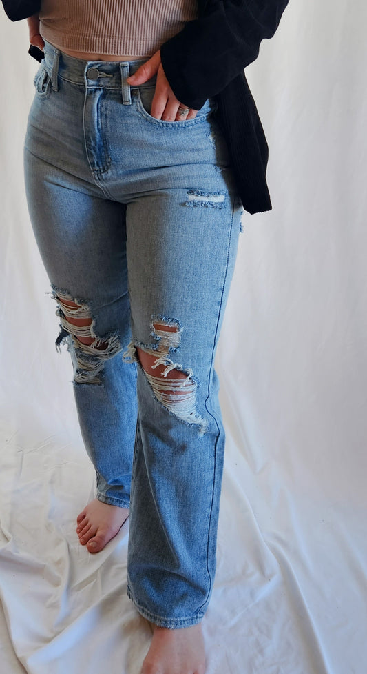 High Rise Dad Jean