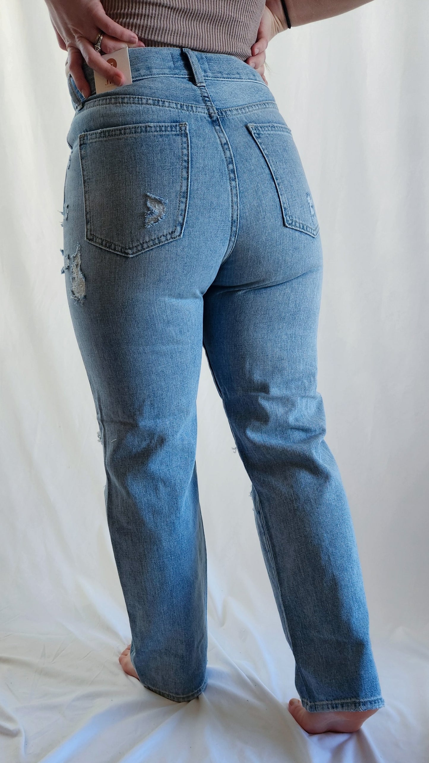 High Rise Dad Jean