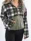 Fuzzy Forrest Plaid Pullover