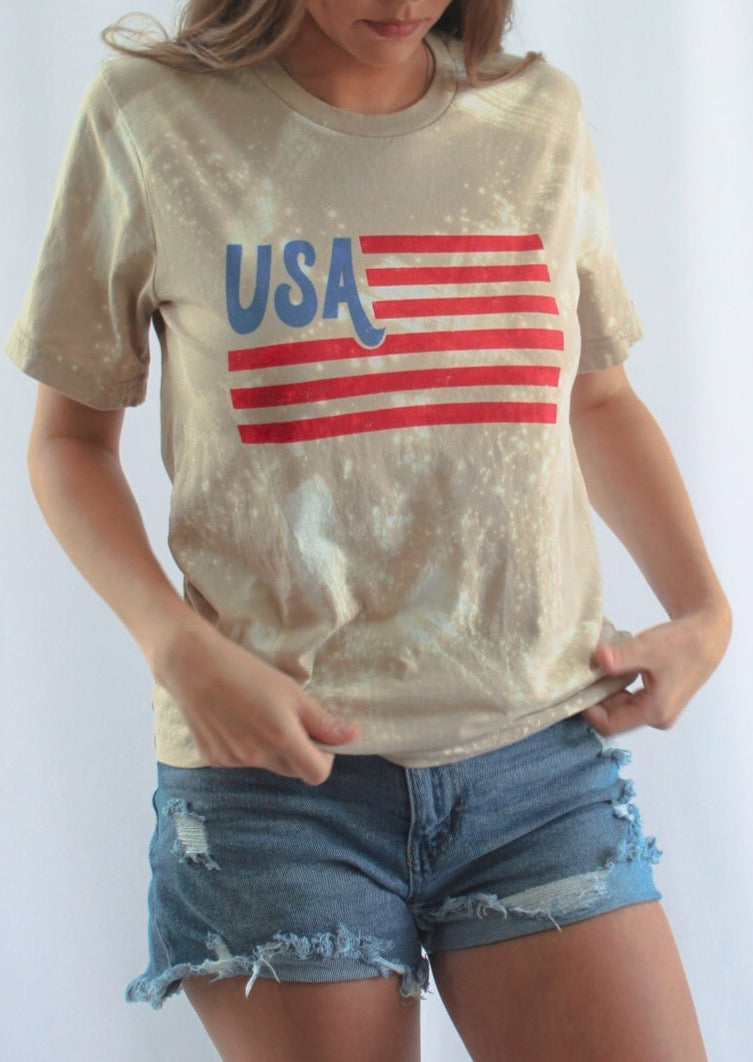 USA Flag Tee